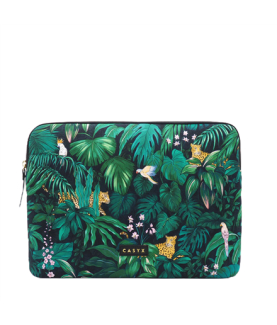 Casyx | SLVS-000020 | Casyx for MacBook | Fits up to size 13 /14 " | Sleeve | Deep Jungle | Waterproof