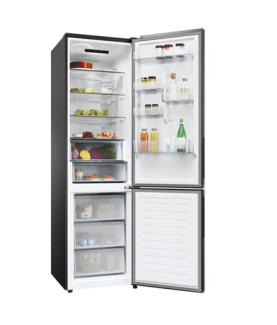 Candy Refrigerator | CNCQ2T620EB | Energy efficiency class E | Free standing | Combi | Height 205 cm | No Frost system | Fridge