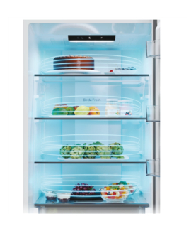 Candy Refrigerator | CNCQ2T620EB | Energy efficiency class E | Free standing | Combi | Height 205 cm | No Frost system | Fridge