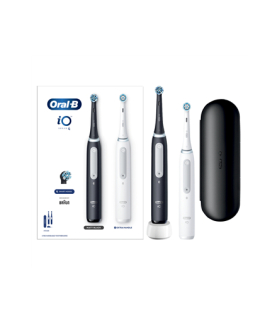 Oral-B | Electric Toothbrush Duo pack | iO4 Series | Rechargeable | For adults | Number of brush heads included 2 | Number of t