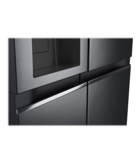 LG | Refrigerator | GSLV71MCLE | Energy efficiency class E | Free standing | Side by side | Height 179 cm | No Frost system | F