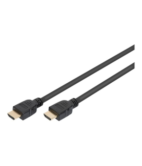 Digitus | Ultra High Speed HDMI Cable with Ethernet | Black | HDMI Male (type A) | HDMI Male (type A) | HDMI to HDMI | 1 m