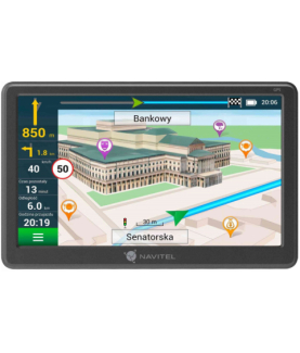 Navitel | GPS Navigator With a Magnetic Mount | E707 Magnetic | 800 x 480 | GPS (satellite) | Maps included