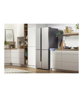 Gorenje Refrigerator | NRM8182MX | Energy efficiency class E | Free standing | Side by side | Height 181.6 cm | No Frost system