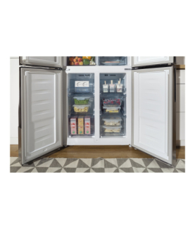 Gorenje Refrigerator | NRM8182MX | Energy efficiency class E | Free standing | Side by side | Height 181.6 cm | No Frost system