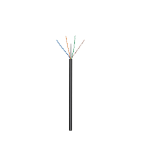 Goobay Outdoor Network Cable | CAT 6 U/UTP | AWG 24/1 | Cable length: 100 m | Black