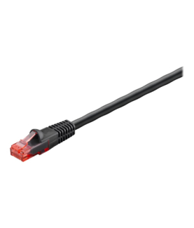 Goobay Outdoor Patch Cable | 55432 6/6A U/UTP | AWG 24/1 | Cable length: 10 m | Black