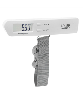 Adler | Travel Luggage Scale | AD 8191 | Maximum weight (capacity) 50 kg | Accuracy 10 g | Grey