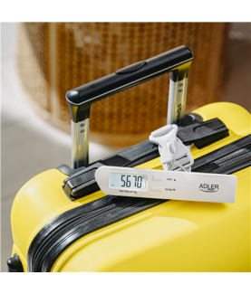 Adler | Travel Luggage Scale | AD 8191 | Maximum weight (capacity) 50 kg | Accuracy 10 g | Grey