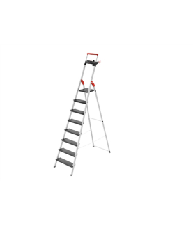 Hailo L100 TopLine 8050-807 Step Ladder Aluminium, Black | Ladder