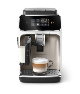 Philips Coffee maker | EP2333/40 | Pump pressure 15 bar | Built-in milk frother | Fully Automatic | 1500 W | White