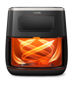 Philips XL Airfryer | HD9257/80 | Power 1700 W | Capacity 5.6 L | Rapid Air technology | Black