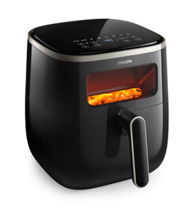 Philips XL Airfryer | HD9257/80 | Power 1700 W | Capacity 5.6 L | Rapid Air technology | Black