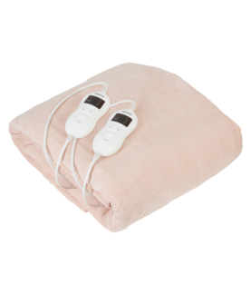 Camry | Electric blanket | CR 7424 | Number of heating levels 8 | Number of persons 2 | Washable | Coral fleece | 2 x 60 W | Be