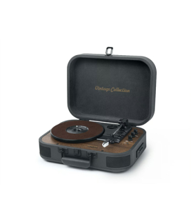 Muse Turntable Stereo System with Bluetooth Out | MT-207 DGB | 2x5 W | Bluetooth | Black/Brown