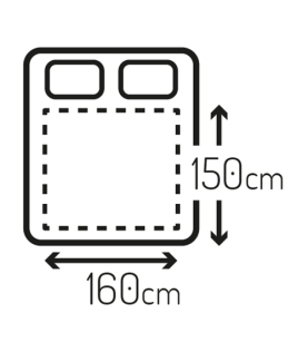 Mesko | Electirc heating under-blanket | MS 7420 | Number of heating levels 4 | Number of persons 2 | Washable | Remote control