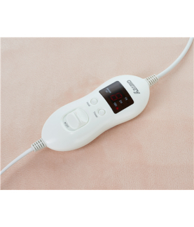 Camry | Electric blanket | CR 7423 | Number of heating levels 8 | Number of persons 1 | Washable | Coral fleece | 60 W | Beige