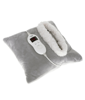 Adler | Blanket heating pad | AD 7412 | Number of heating levels 8 | Number of persons 1 | Washable | Soft fleece | 80 W | Grey