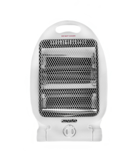 Mesko | Heater | MS 7710 | Halogen Heater | 800 W | Number of power levels 2 | White