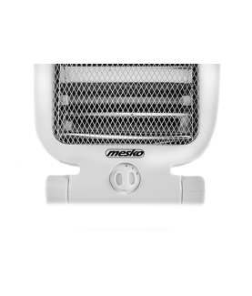 Mesko | Heater | MS 7710 | Halogen Heater | 800 W | Number of power levels 2 | White