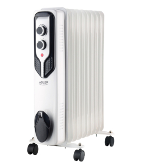 Adler | Oil-Filled Radiator | AD 7816 | Oil Filled Radiator | 2000 W | Number of power levels 3 | White