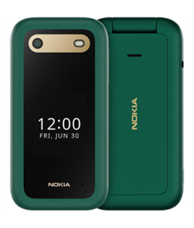 Nokia | 2660 Flip 4G | Green | 2.8 " | TFT LCD | 48 MB | 128 MB | Dual SIM | Nano-SIM | 3G | Bluetooth | 4.2 | USB version micr