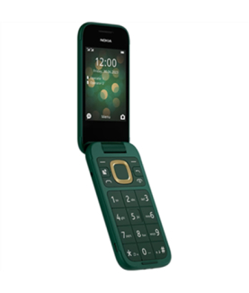 Nokia | 2660 Flip 4G | Green | 2.8 " | TFT LCD | 48 MB | 128 MB | Dual SIM | Nano-SIM | 3G | Bluetooth | 4.2 | USB version micr