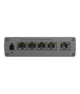 Teltonika | Industiral POE+ Swith | TSW100 | Unmanaged | Desktop | Gigabit Ethernet (copper) ports quantity 5 | Power over Ethe