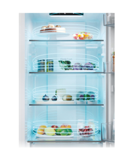 Candy Refrigerator | CNCQ2T518EW | Energy efficiency class E | Free standing | Combi | Height 182.5 cm | No Frost system | Frid