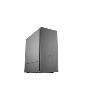 Cooler Master | Silencio S600 with steel side panel | Black | Mini ITX, Micro ATX, ATX | Power supply included No