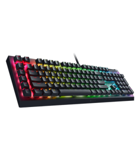 Razer | Mechanical Gaming Keyboard | BlackWidow V4 X | Mechanical Gaming Keyboard | Wired | US | Black | Yellow Mechanical Swit