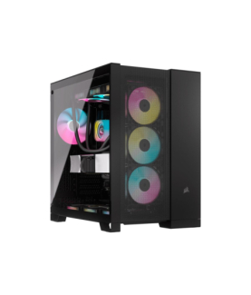 Corsair Dual Chamber PC Case | 6500D AIRFLOW | Black | Mid-Tower | Power supply included No | ATX