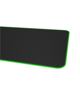 Genesis Mouse Pad | Boron 500 XXL RGB | Mouse pad | 400 x 800 x 4 mm | Black