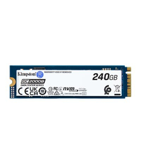 Kingston SSD | DC2000B | 240 GB | SSD form factor M.2 2280 | Solid-state drive interface PCIe NVMe Gen 4.0 (x4) | Read speed 45