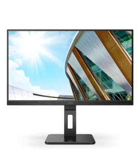 AOC | Monitor | U27P2 | 27 " | IPS | UHD | 16:9 | 60 Hz | 4 ms | 3840 x 2160 | 350 cd/m | Headphone out (3.5mm) | Black | Warra