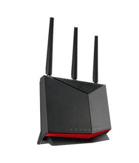 Wireless Wifi 7 Dual Band Gigabit Router | RT-BE86U | 802.11be | 6800 Mbit/s | Ethernet LAN (RJ-45) ports 5 | Mesh Support Yes 