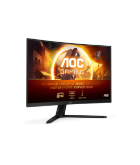 AOC CQ32G4VE | 31.5 " | VA | QHD | 16:9 | 180 Hz | 1 ms | 2560 x 1440 pixels | 300 cd/m | HDMI ports quantity 2