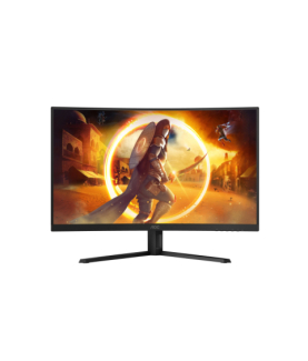 AOC CQ32G4VE | 31.5 " | VA | QHD | 16:9 | 180 Hz | 1 ms | 2560 x 1440 pixels | 300 cd/m | HDMI ports quantity 2