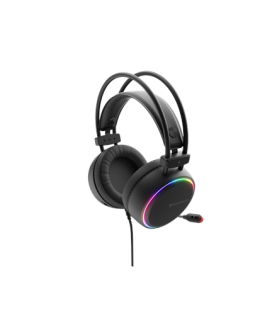 Genesis | On-Ear Gaming Headset | Neon 613 | Built-in microphone | 3.5 mm, USB Type-A | Black