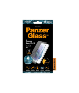 PanzerGlass | Samsung | Galaxy S21+ Series | Antibacterial glass | Black | Case Friendly, Compatible with the in-screen fingerp