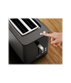 TEFAL Toaster | TT6408 | Power 850 W | Number of slots 2 | Housing material Plastic | Black