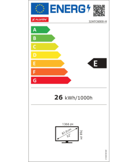 Allview | 32ATC6000-H | 32" (81 cm) | N/A | HD | Black