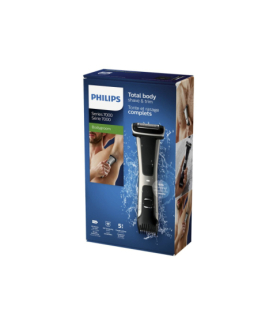 Philips | Showerproof body groomer | BG7025/15 | Body groomer | Number of length steps 5 | Black/Stainless