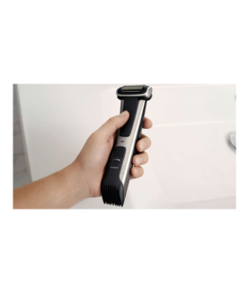 Philips | Showerproof body groomer | BG7025/15 | Body groomer | Number of length steps 5 | Black/Stainless