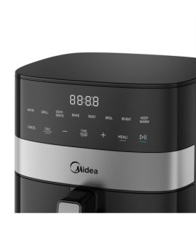 Midea Air fryer | MF-CN65E | Power 1700 W | Capacity 6.5 L | Black