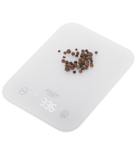 Adler Kitchen Scale | AD 3181w | Graduation 1 g | Display type LED | White