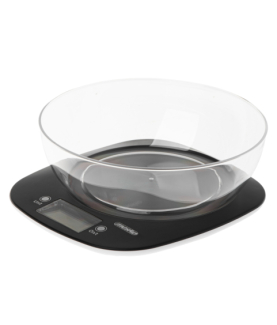 Adler Kitchen Scale with a bowl | MS 3179b | Graduation 1 g | Display type LCD | Black