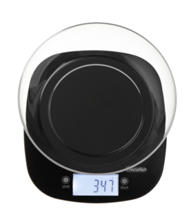 Adler Kitchen Scale with a bowl | MS 3179b | Graduation 1 g | Display type LCD | Black