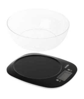 Adler Kitchen Scale with a bowl | MS 3179b | Graduation 1 g | Display type LCD | Black