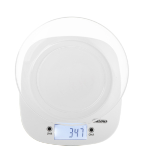 Adler Kitchen Scale with a bowl | MS 3179w | Graduation 1 g | Display type LCD | White